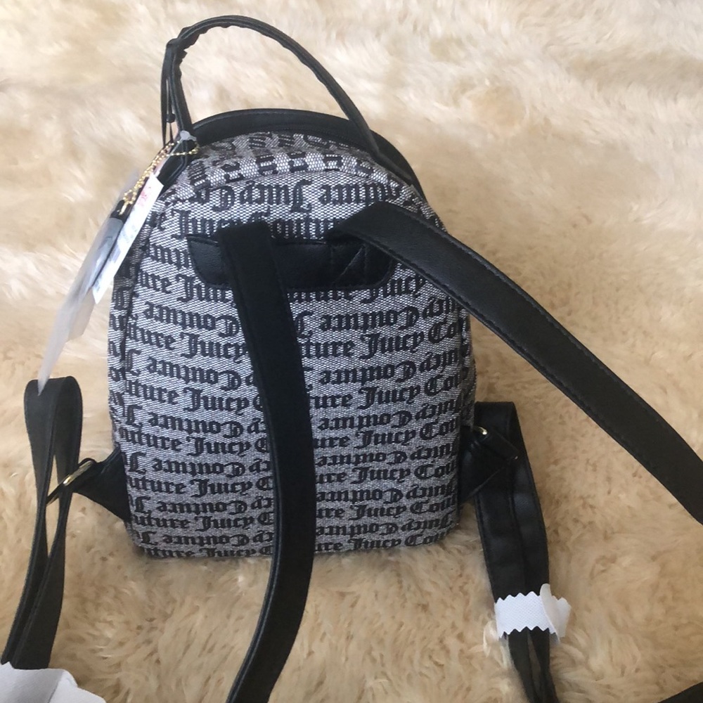 Juicy Couture Monogrammed Mini Backpack Keychain - image 3